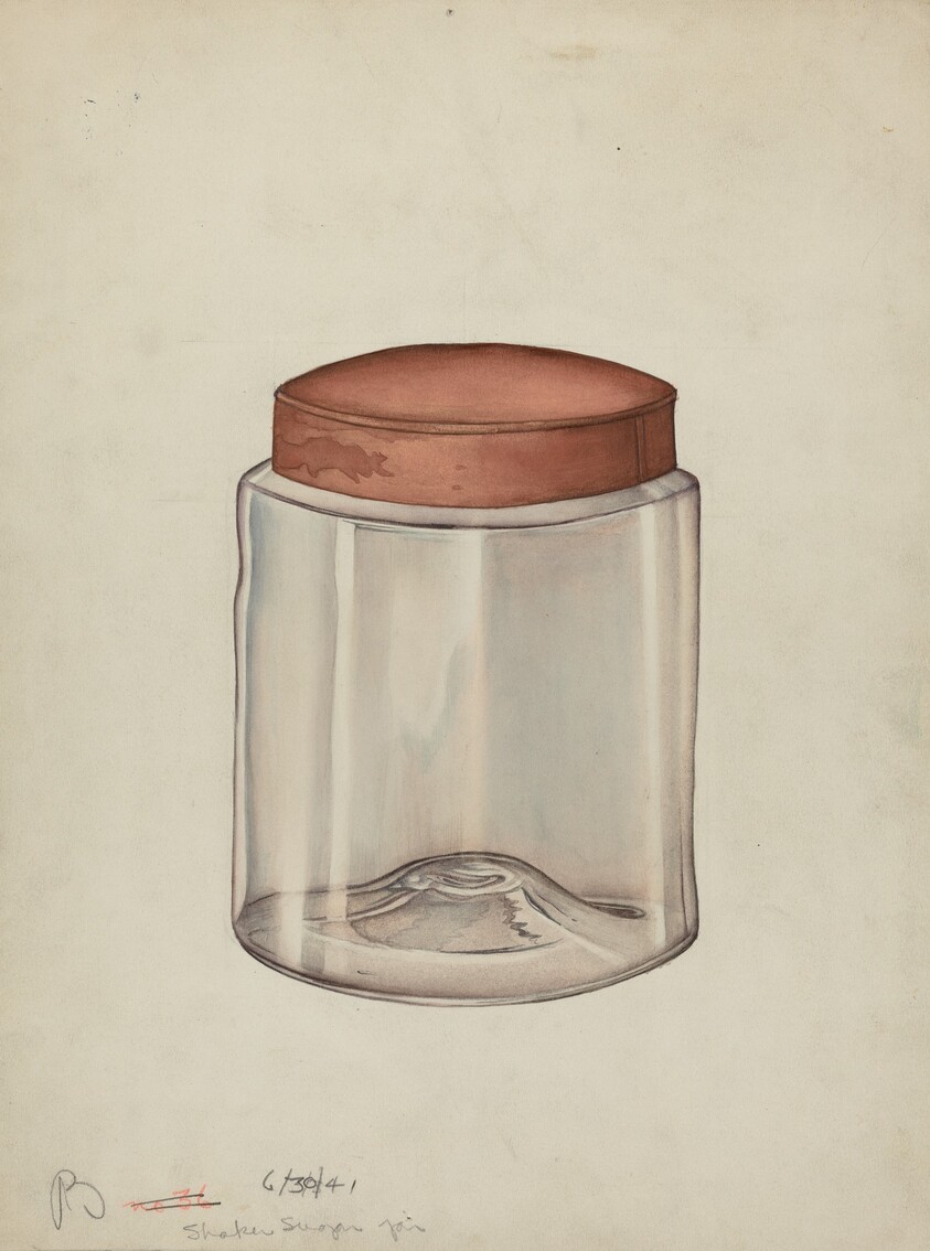 Shaker Sugar Jar