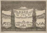 Sesta Scena di Tutto Cielo, Stefano Della Bella, 1637