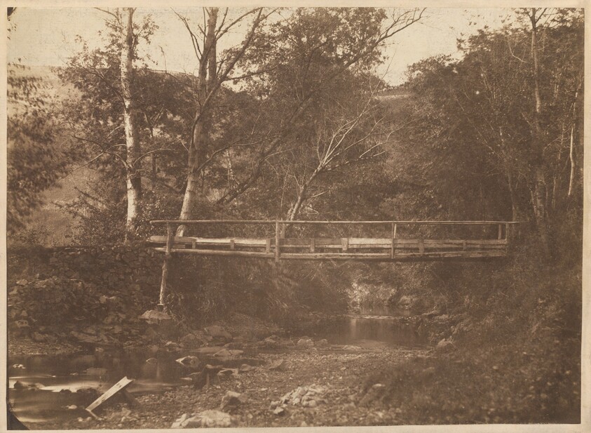 Landscape with Trees and Bridge