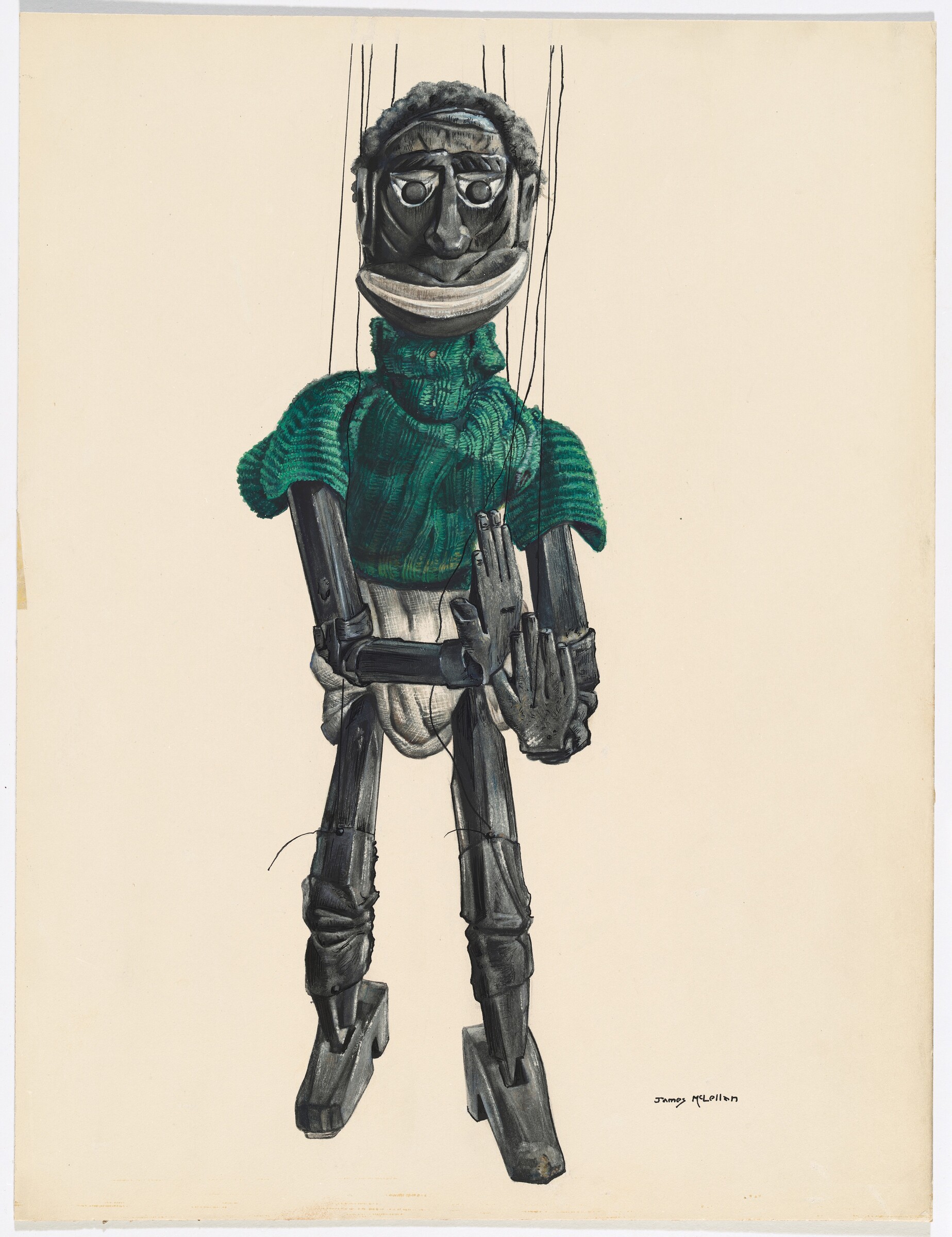 "Cannibal" Marionette, James McLellan, c. 1937
