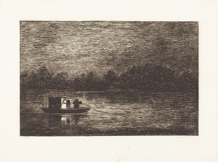 Night Journey, 2nd Plate (Voyage de nuit)