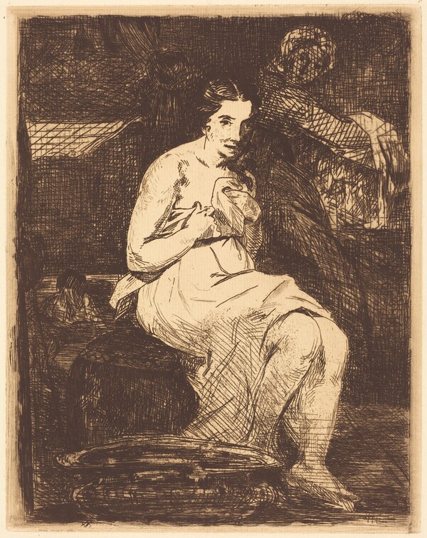 The Toilette (La toilette)