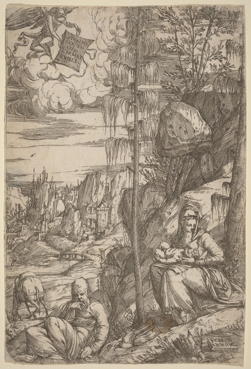 Landscape with the Rest on the Flight into Egypt