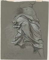 Study for "The Fates Gathering in the Stars", Elihu Vedder, 1884-1887