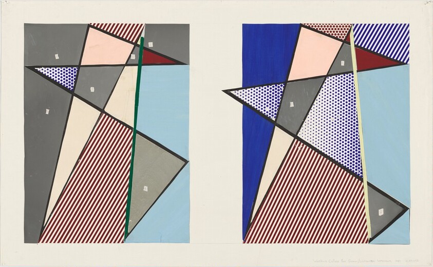 Imperfect Diptych 57 7/8" x 93 3/4"