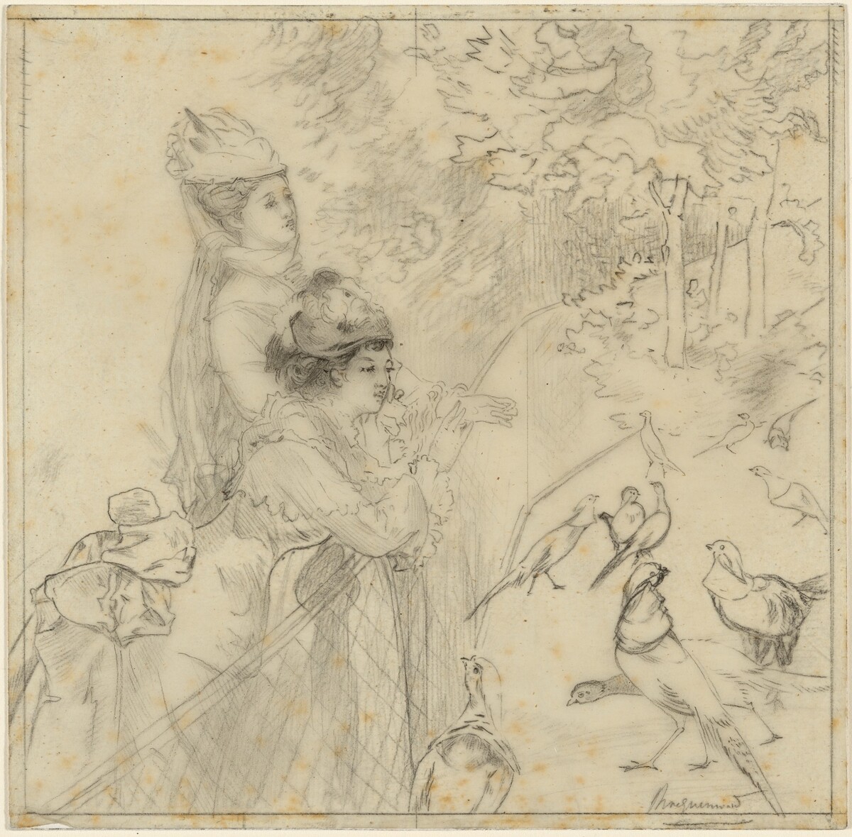 Au Jardin d'Acclimatation (In the Zoological Garden)