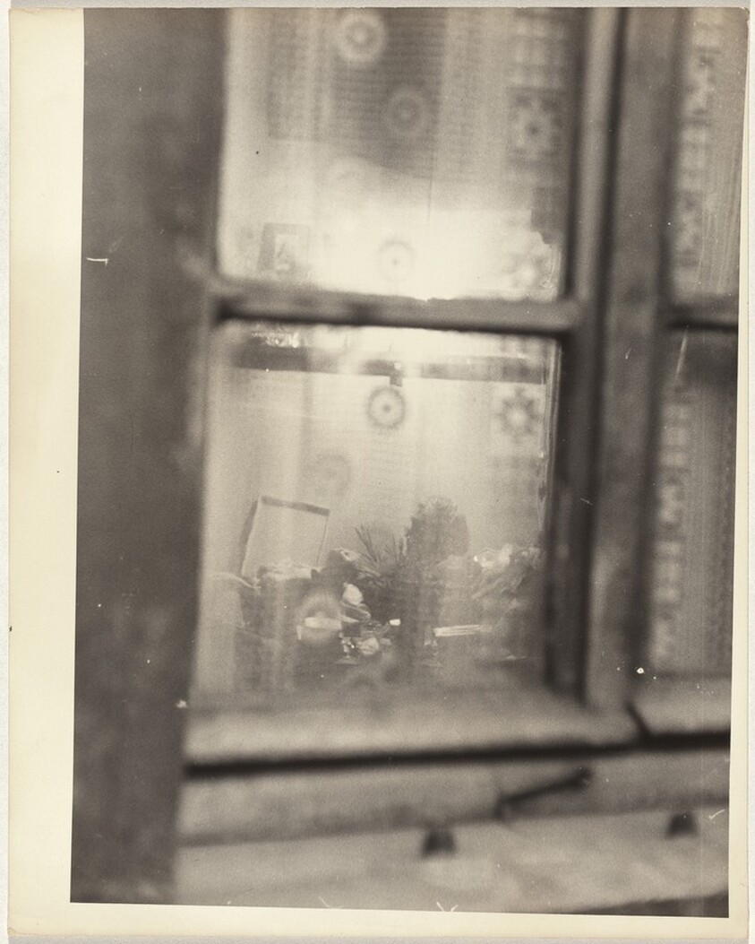 Curtained window, Paris