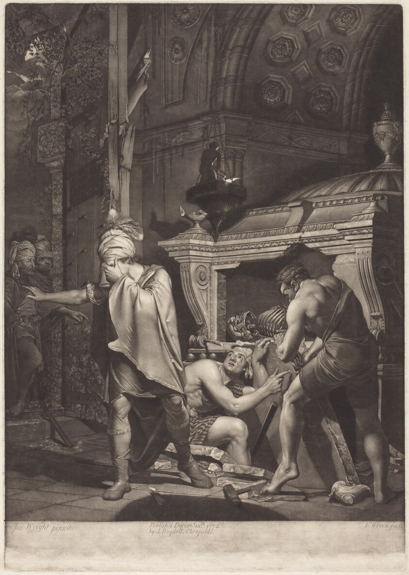 Miravan Opening the Tomb of His Ancestors