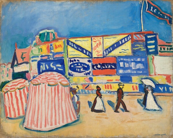 Posters at Trouville