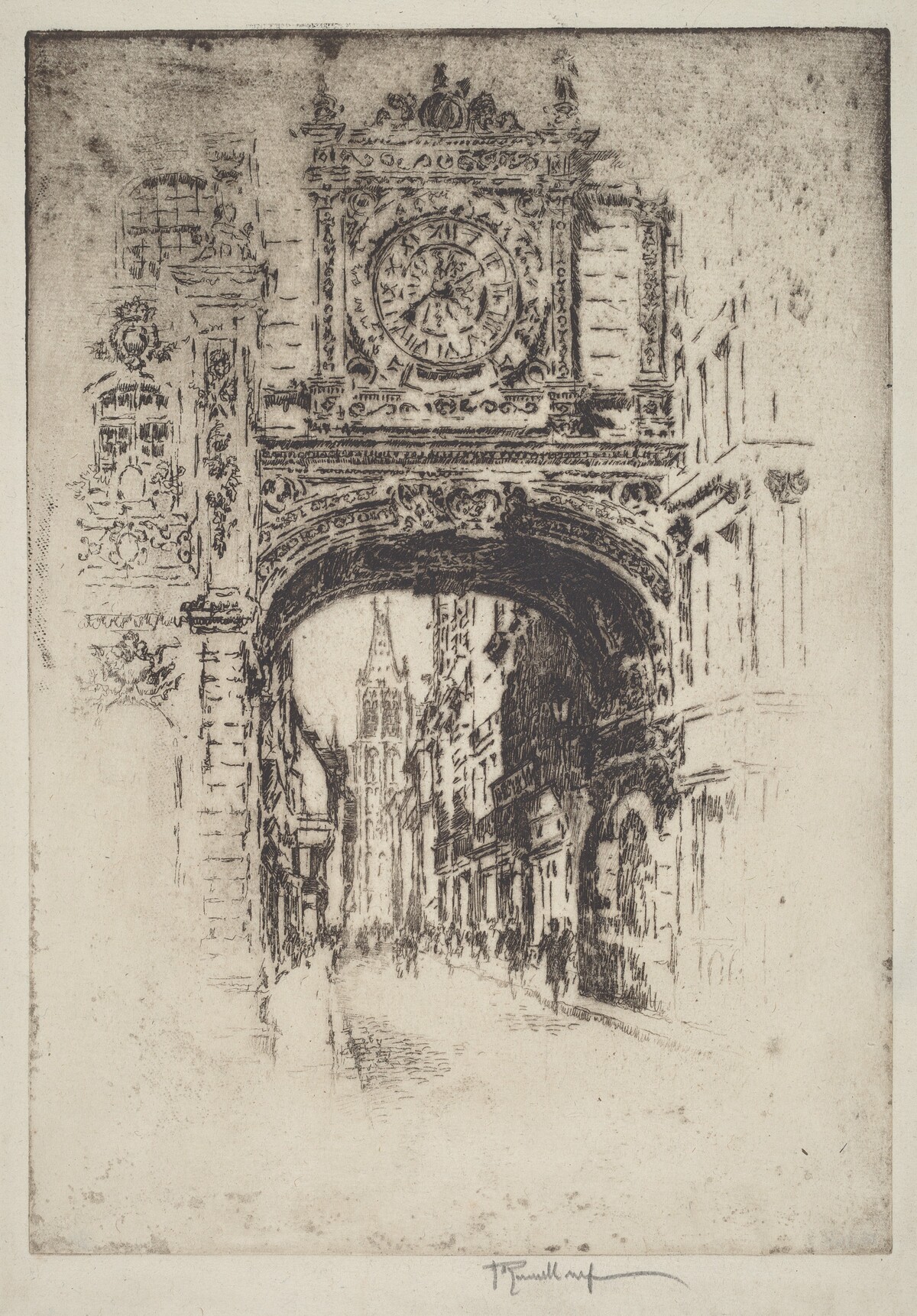 Grosse Horloge, Rouen