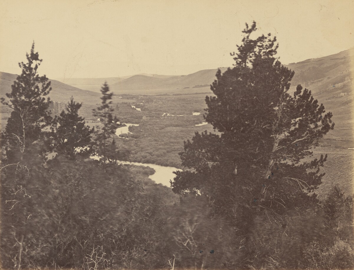 Plate 14. Valley of the Great Laramie, from the Mountains