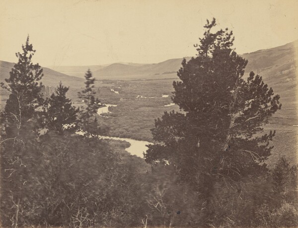 Plate 14. Valley of the Great Laramie, from the Mountains