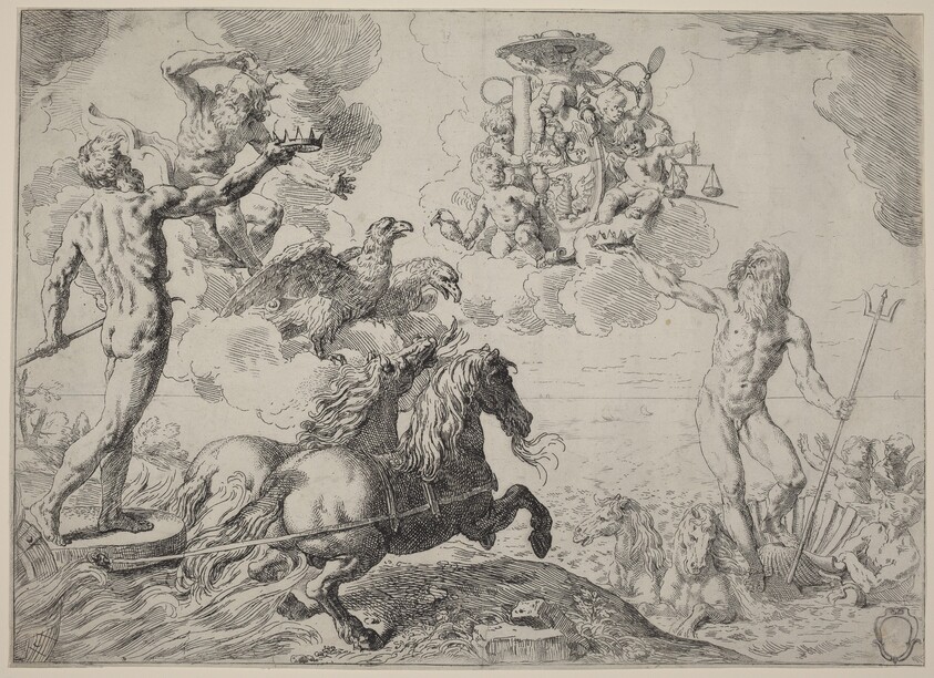 Jupiter, Neptune and Pluto