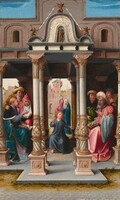Christ among the Doctors [obverse], Bernard van Orley, c. 1513