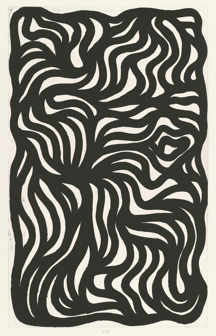 Black Loops & Curves No. 3