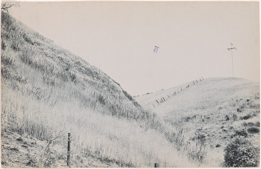 100 Boots Over the Hill. Sorrento Valley, California. June 24, 1972, 9:40 a.m.