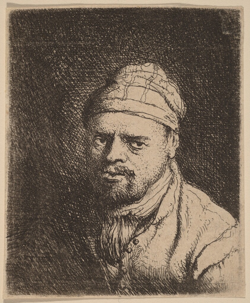 Bust of a Cook with Cap
