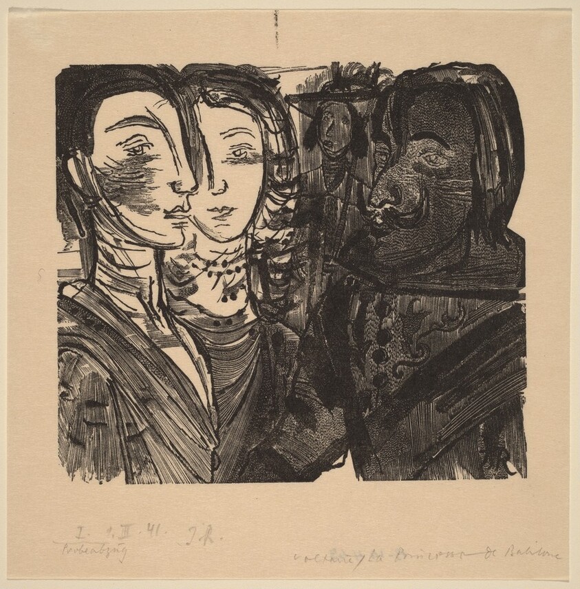 Illustration to Voltaire, "La Princesse de Babilone"