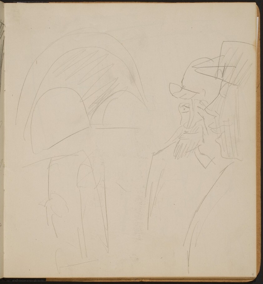 Zwei Männer (Two Men) [p. 9]