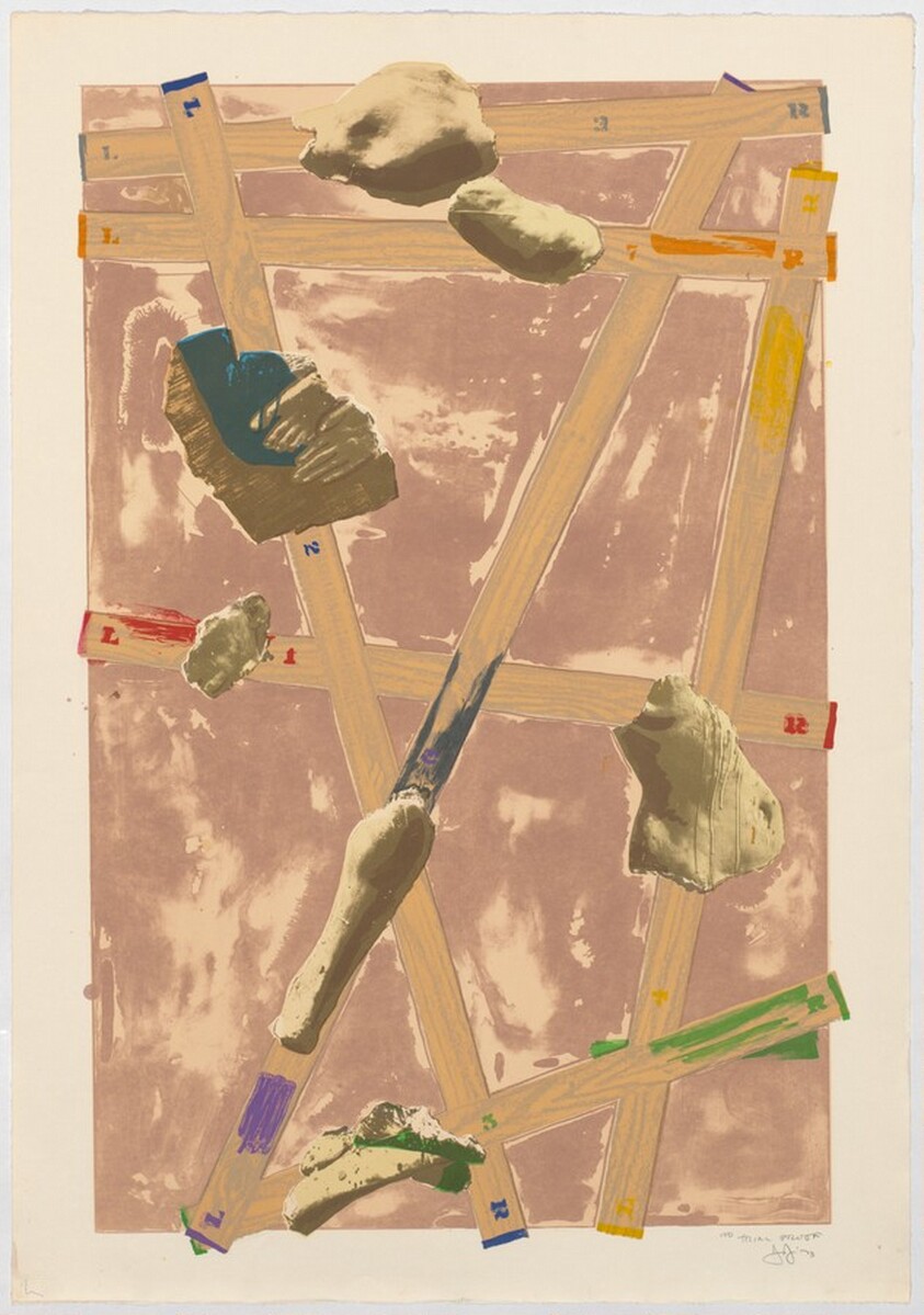 Four Panels from Untitled 1972 [D panel, trial proof 15]