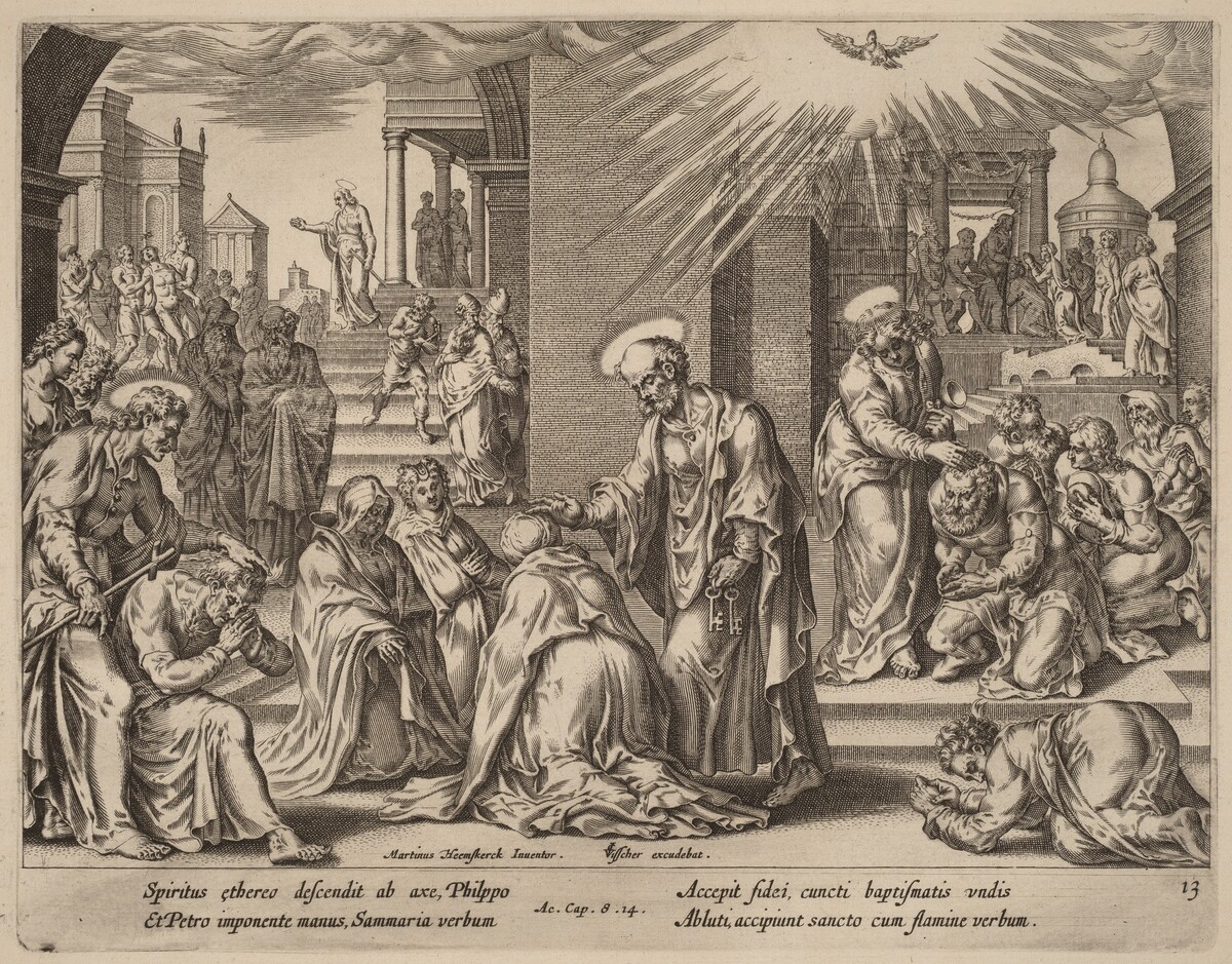 The People of Samaria Receive the Word of God