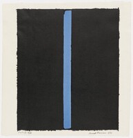 Canto II, Barnett Newman, 1963 (published 1964)