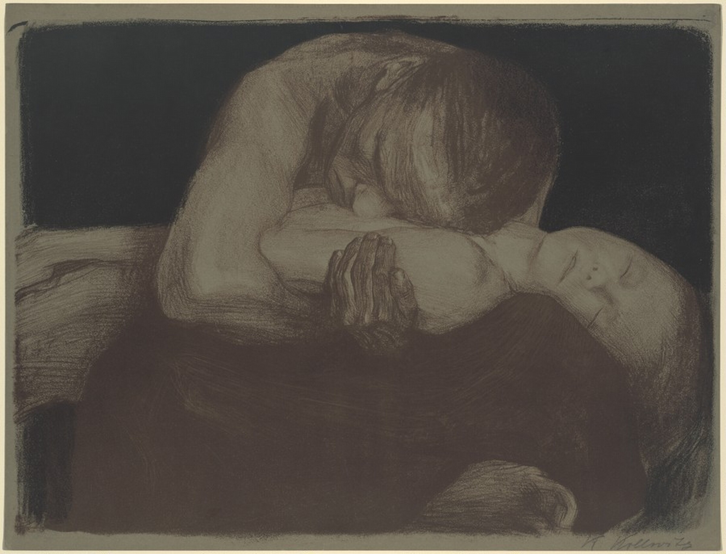 Pietà, Käthe Kollwitz, 1903