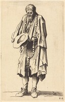 Beggar with Rosary, after Jacques Callot, 1622 or later