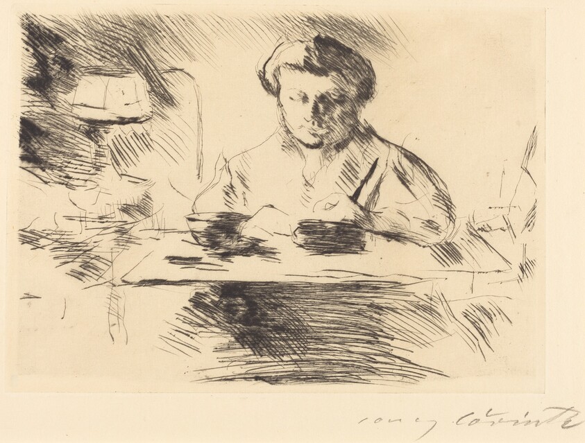 Die Gattin (Wife of the Artist)