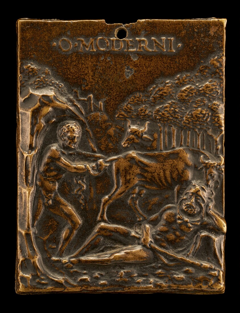 Cacus Stealing the Oxen of Hercules