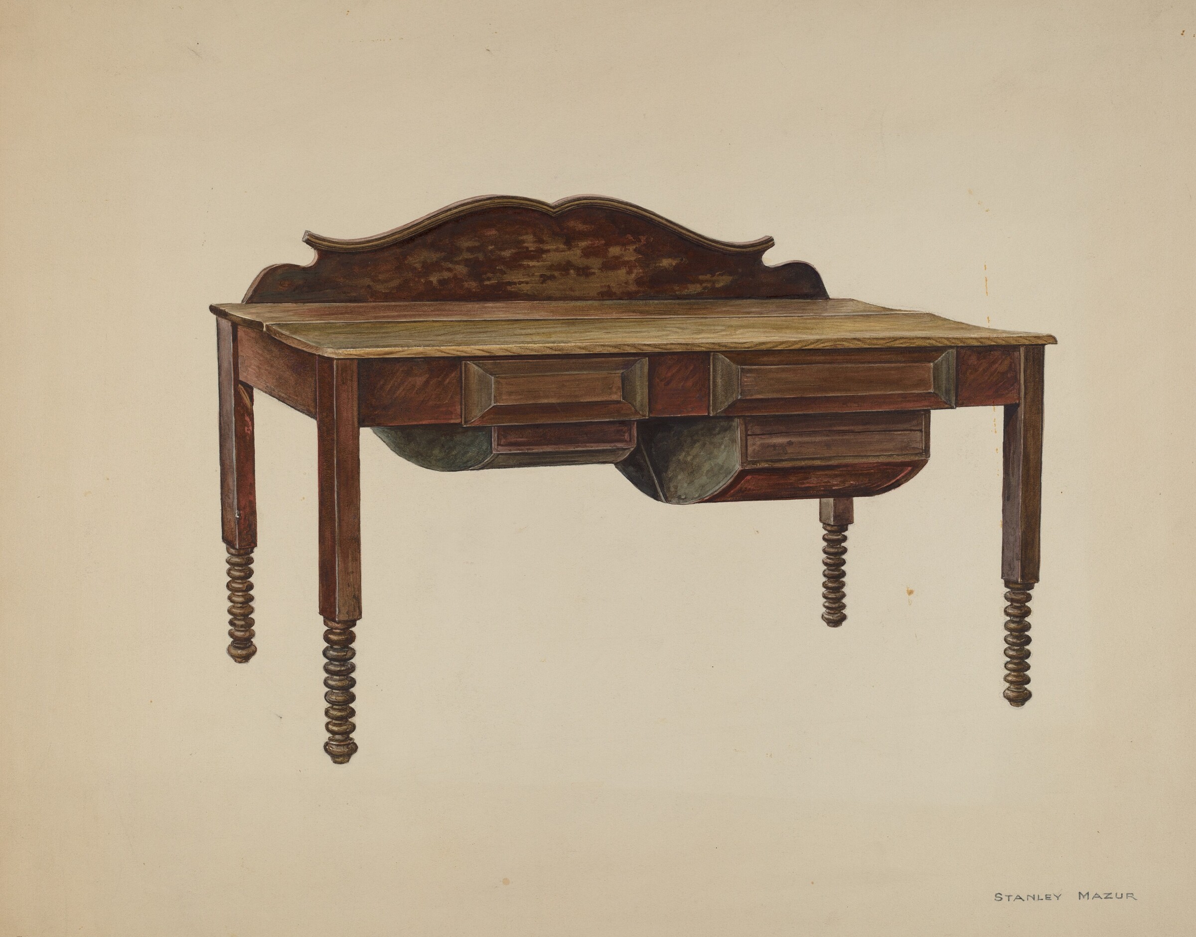 Kitchen Table, Stanley Mazur, 1938