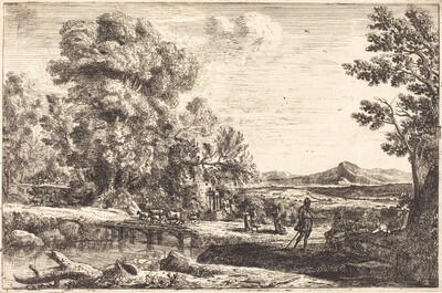 Rebecca and Eliezer (Le pont de bois)