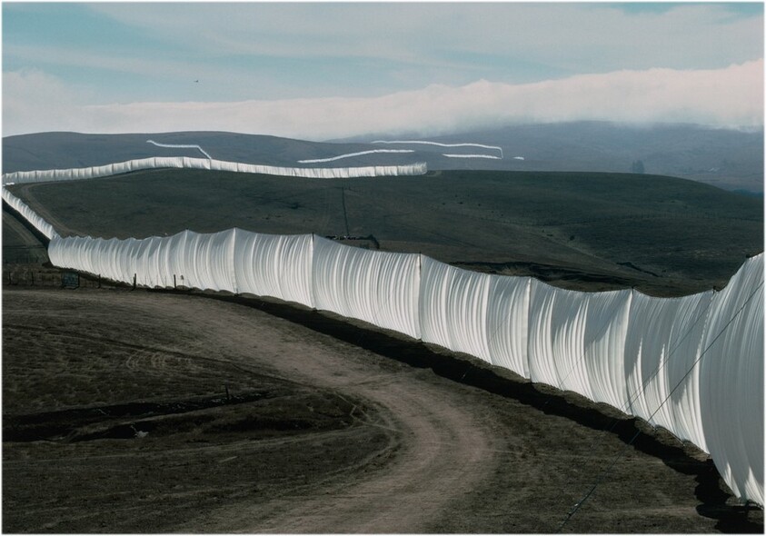 Running Fence, Sonoma and Marin Counties, California, 1972–1976