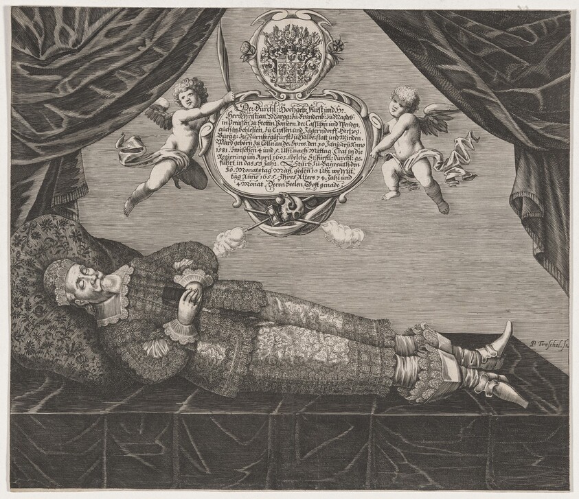 Christian, Margrave of Brandenburg-Bayreuth on his Deathbed