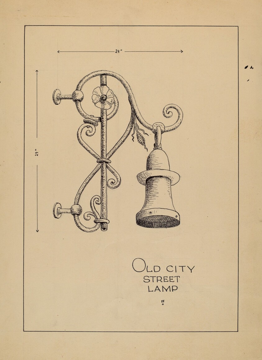 City Gas Light Bracket