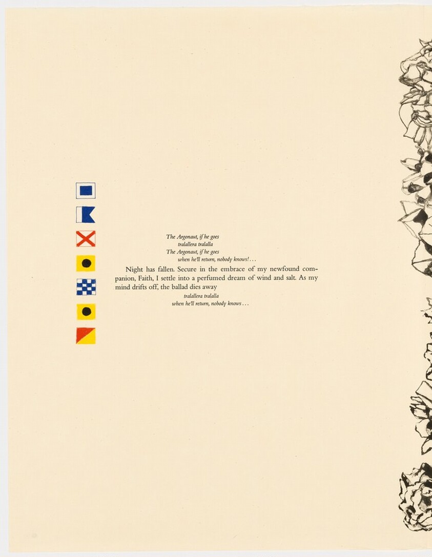 Plate (folio 35, side B, recto) from The Departure of the Argonaut