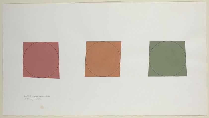 Distorted Square - Circle Series