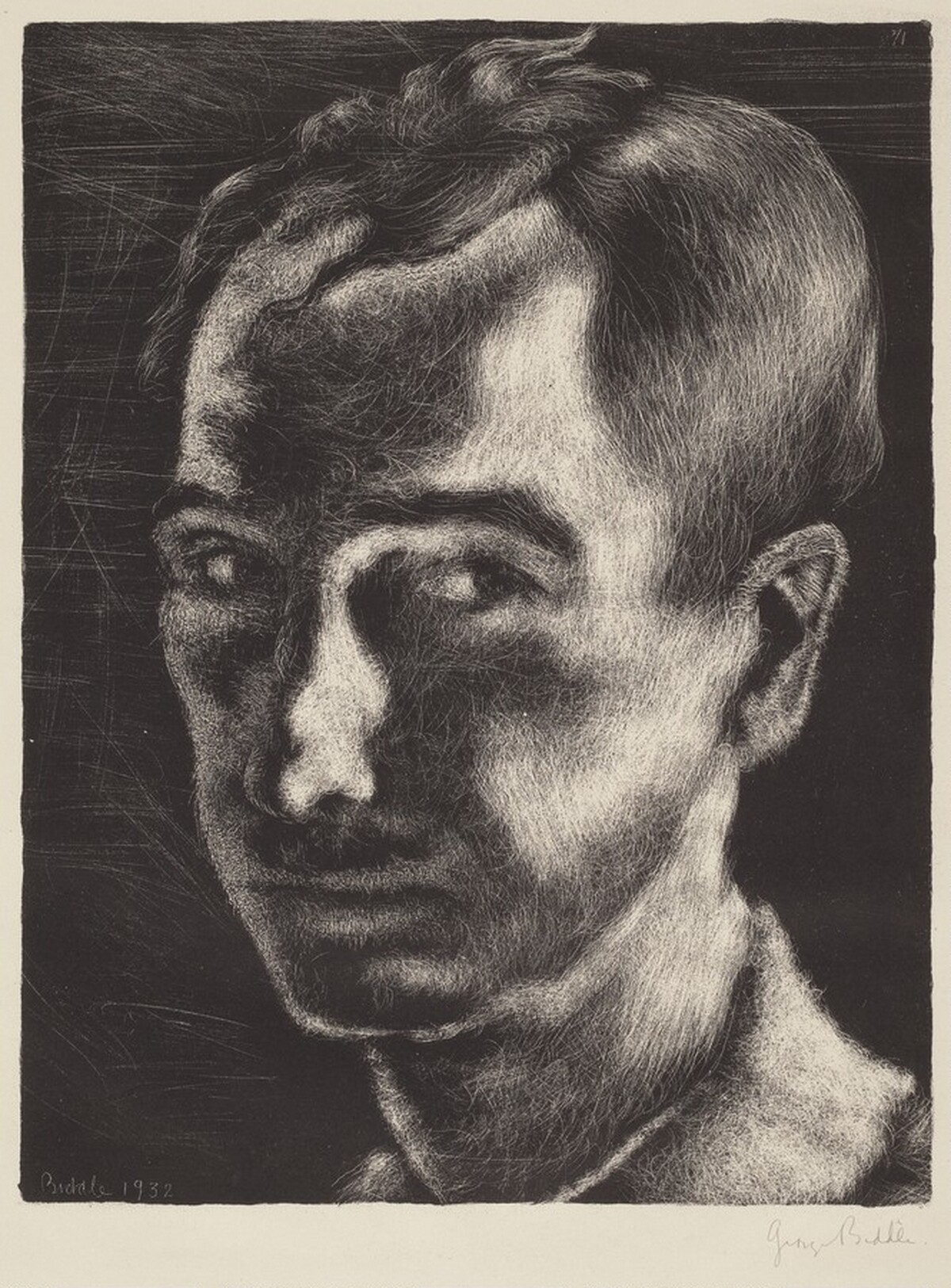 Profile of a Young Man