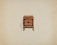 Side View of Blanket Chest, Martin Partyka, c. 1936