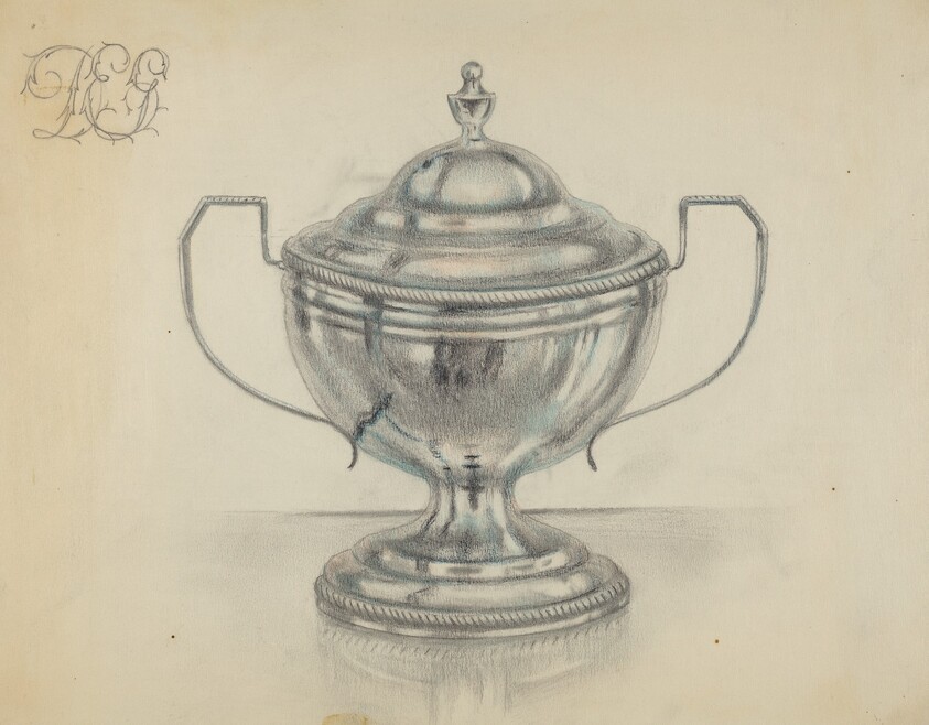 Silver Sugar Bowl