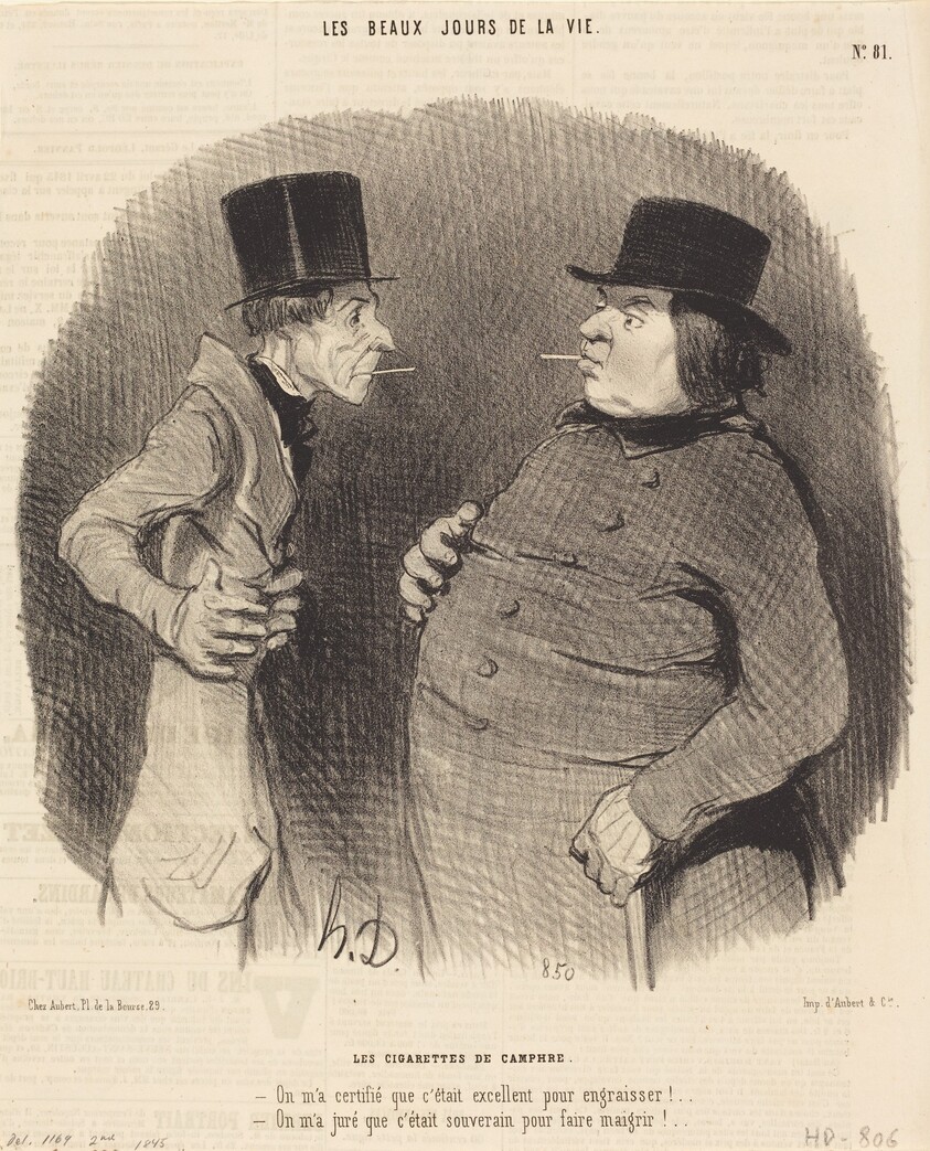 Les Cigarettes de camphre