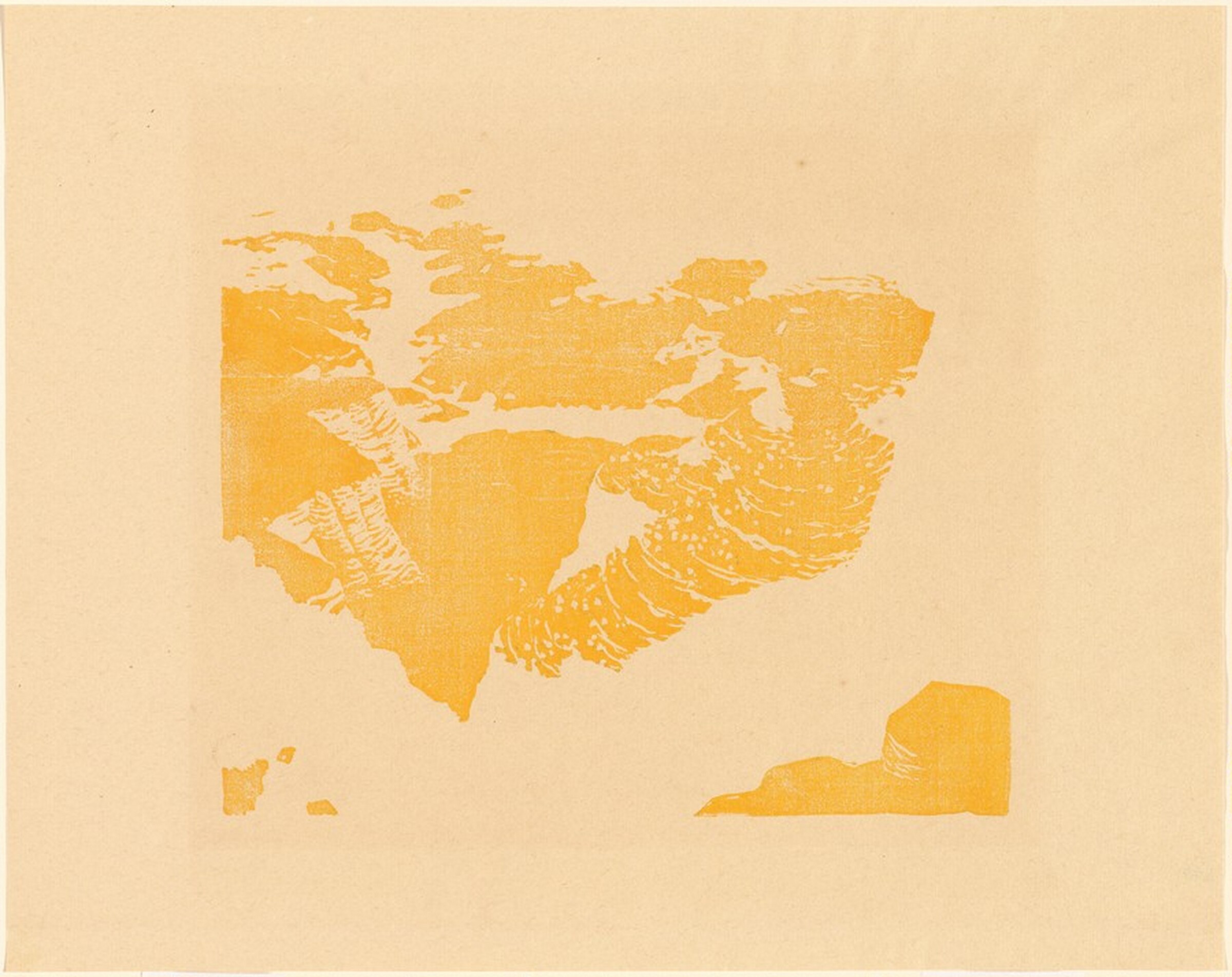 Bright Angel Trail, Gustave Baumann, 1930