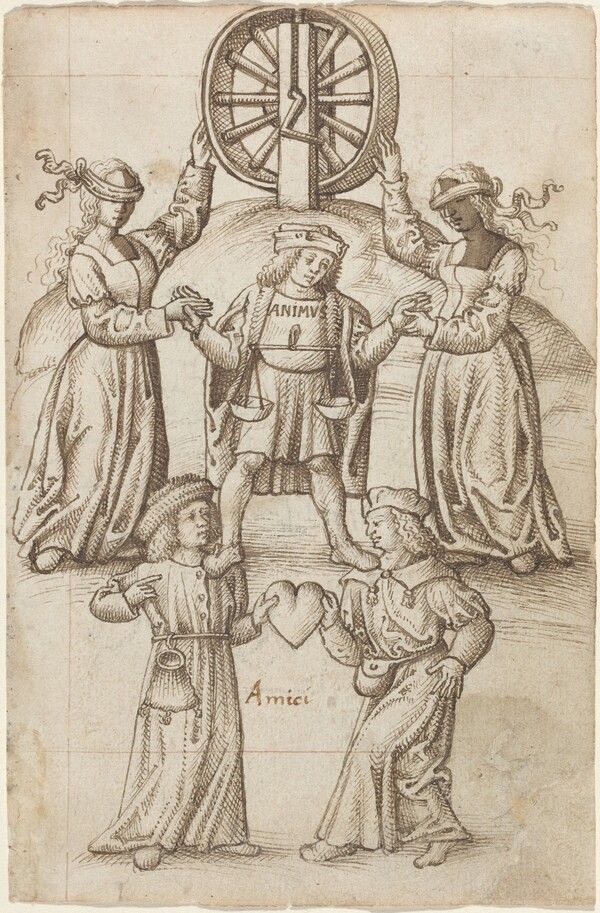 "Friendship Is Equality; A Friend Is Another Self" [fol. 10 recto]