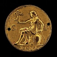 Rome Holding a Figure of Victory, Roman 16th Century, 1513