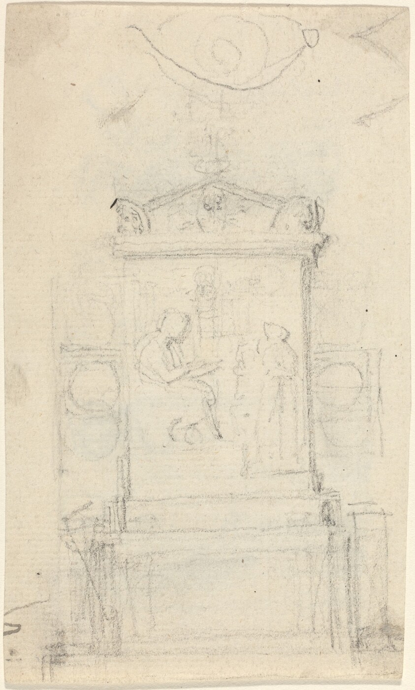 Design for the Tomb of Dr. Joseph Warton
