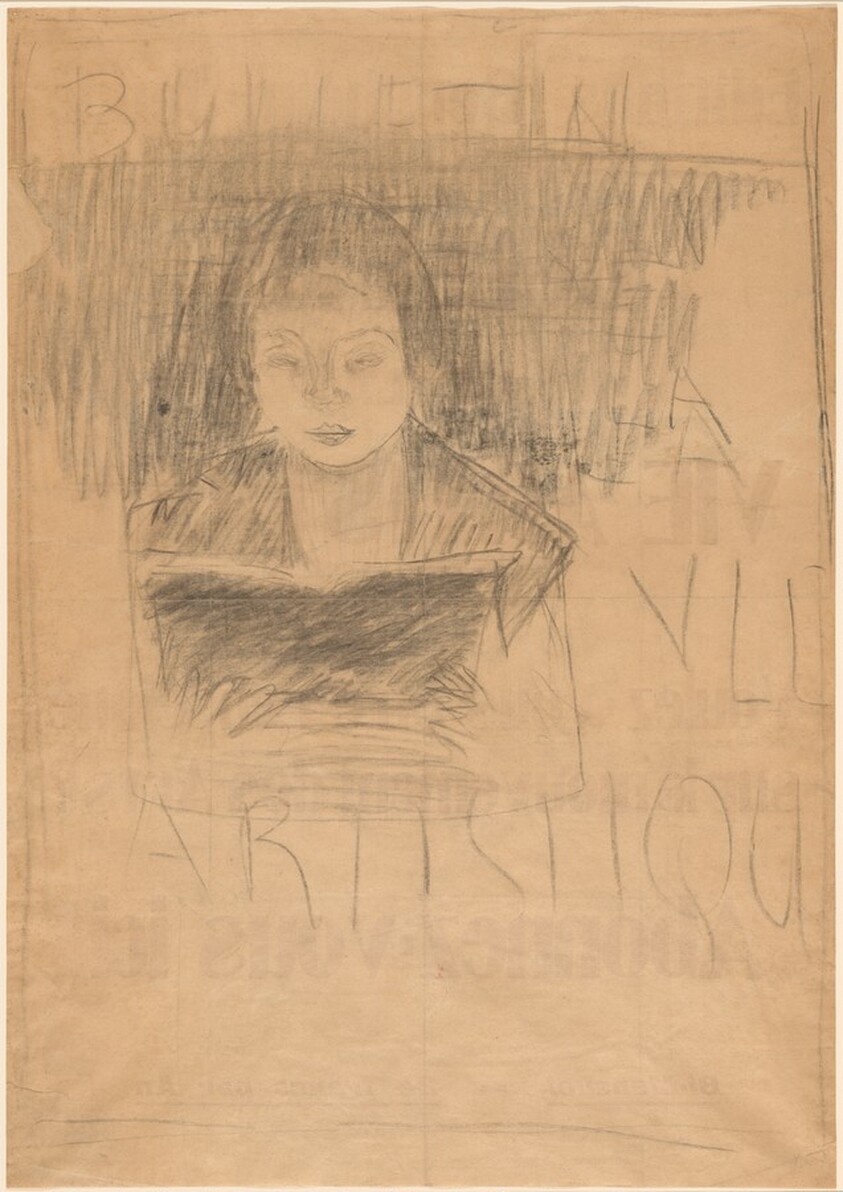 Study for "Bulletin de la vie artistique"