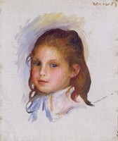 Child with Brown Hair, Auguste Renoir, 1887/1888