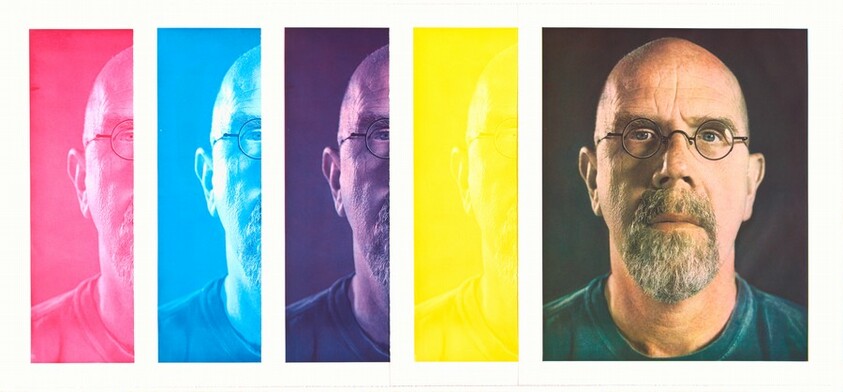 Self-Portrait (study for unpublished progression print)