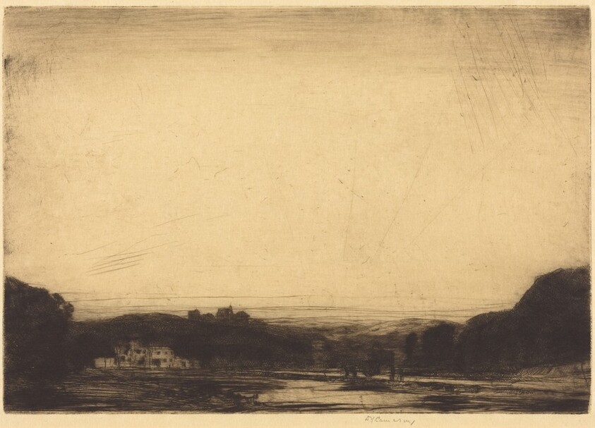 A Valley of the Ardennes