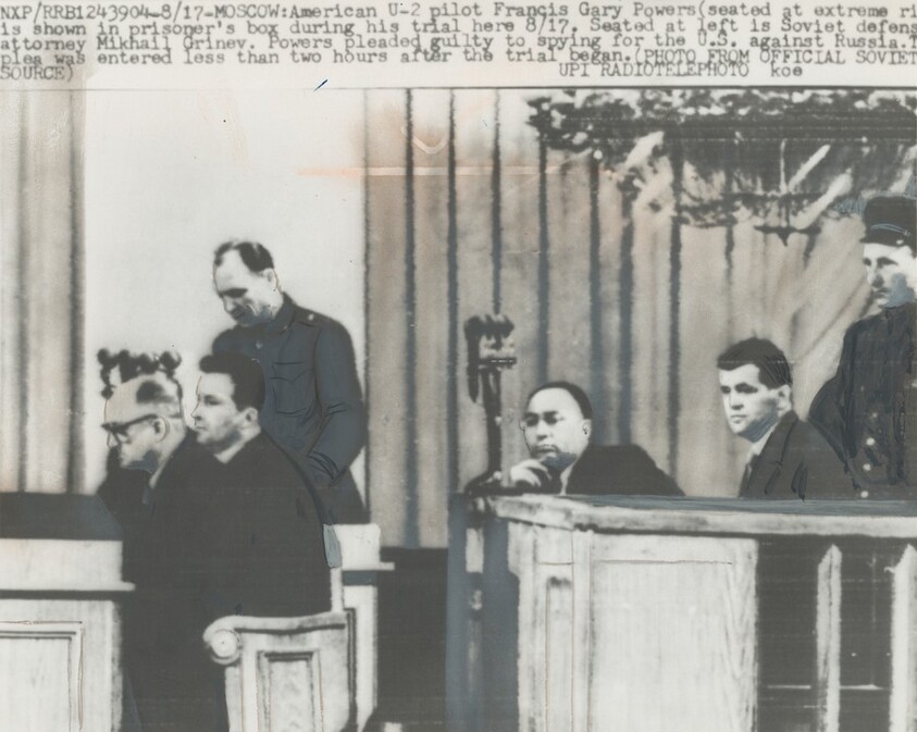 Title from caption on object: “American U-2 Pilot Francis Gary Powers...”